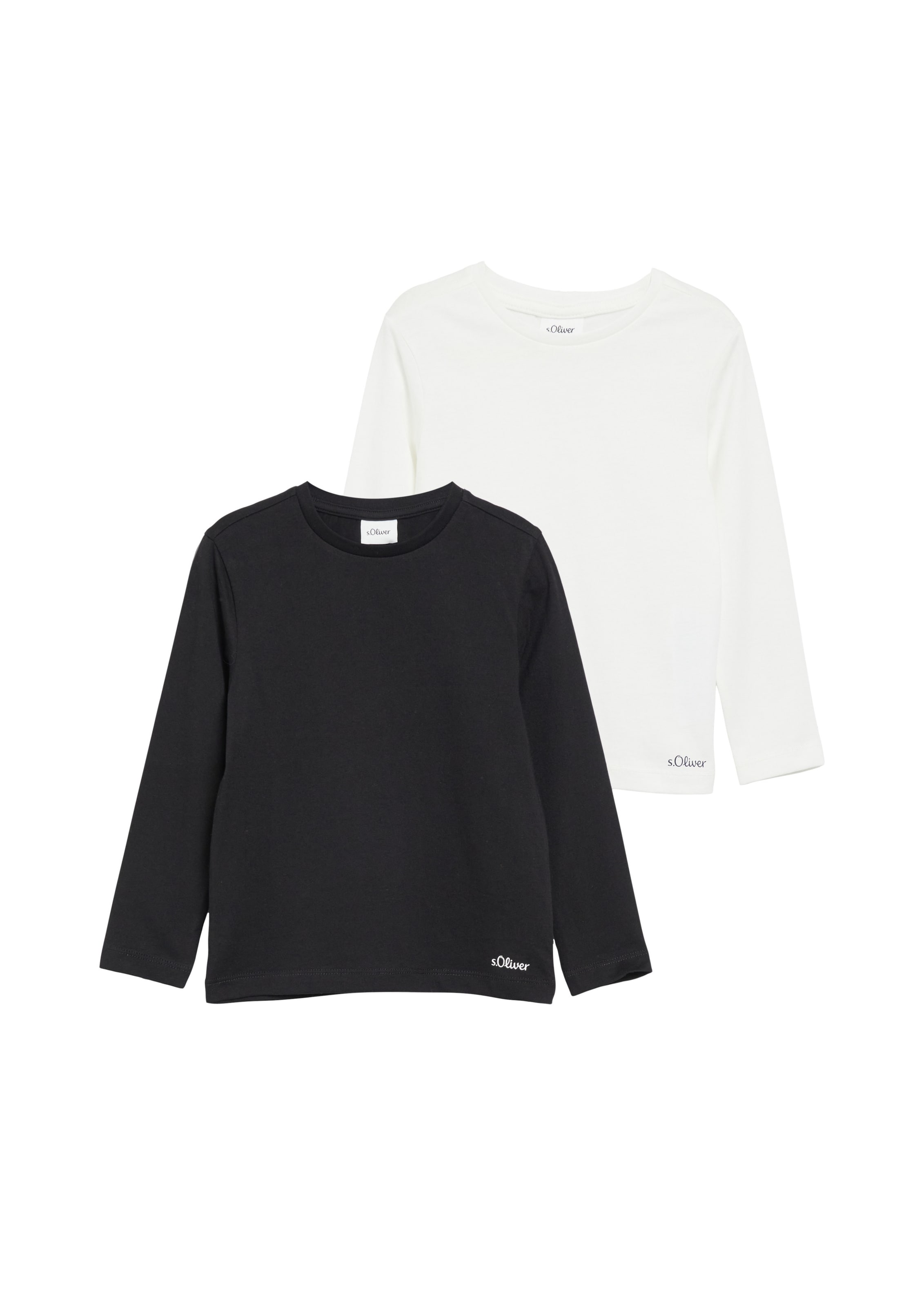 s.Oliver Shirt in Schwarz: Vorderseite