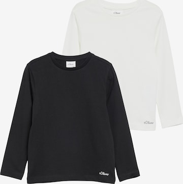 s.Oliver Shirt in Schwarz: Vorderseite