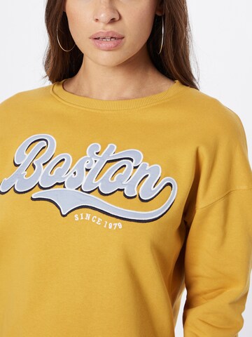 Sweat-shirt Springfield en jaune