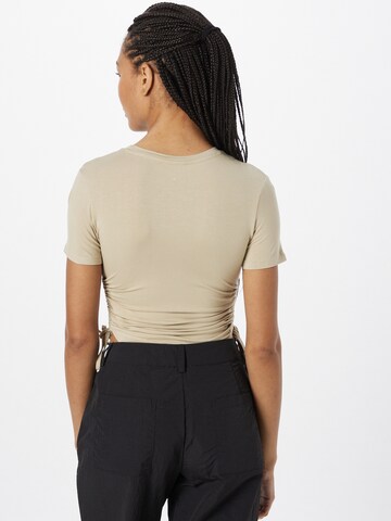 Tally Weijl Shirtbody in Beige