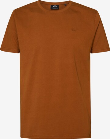 Petrol Industries Shirt 'Lodge' in Brown: front