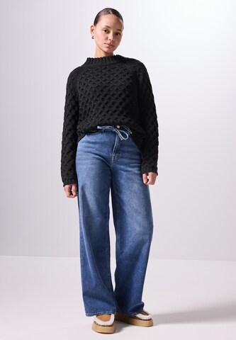 Street One Studio Pullover in Schwarz