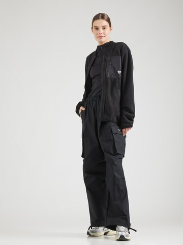 Hummel Funktionsfleecejacke in Schwarz
