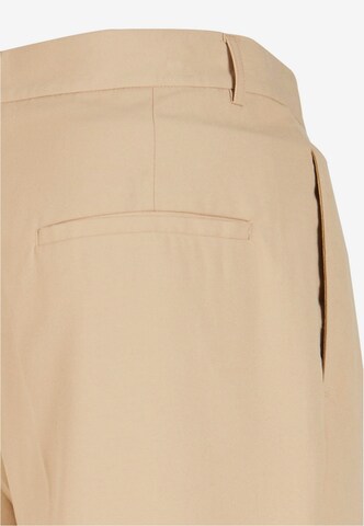 Urban Classics Boot cut Pants in Beige