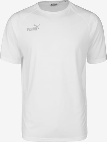T-Shirt fonctionnel 'Final' PUMA en blanc : devant