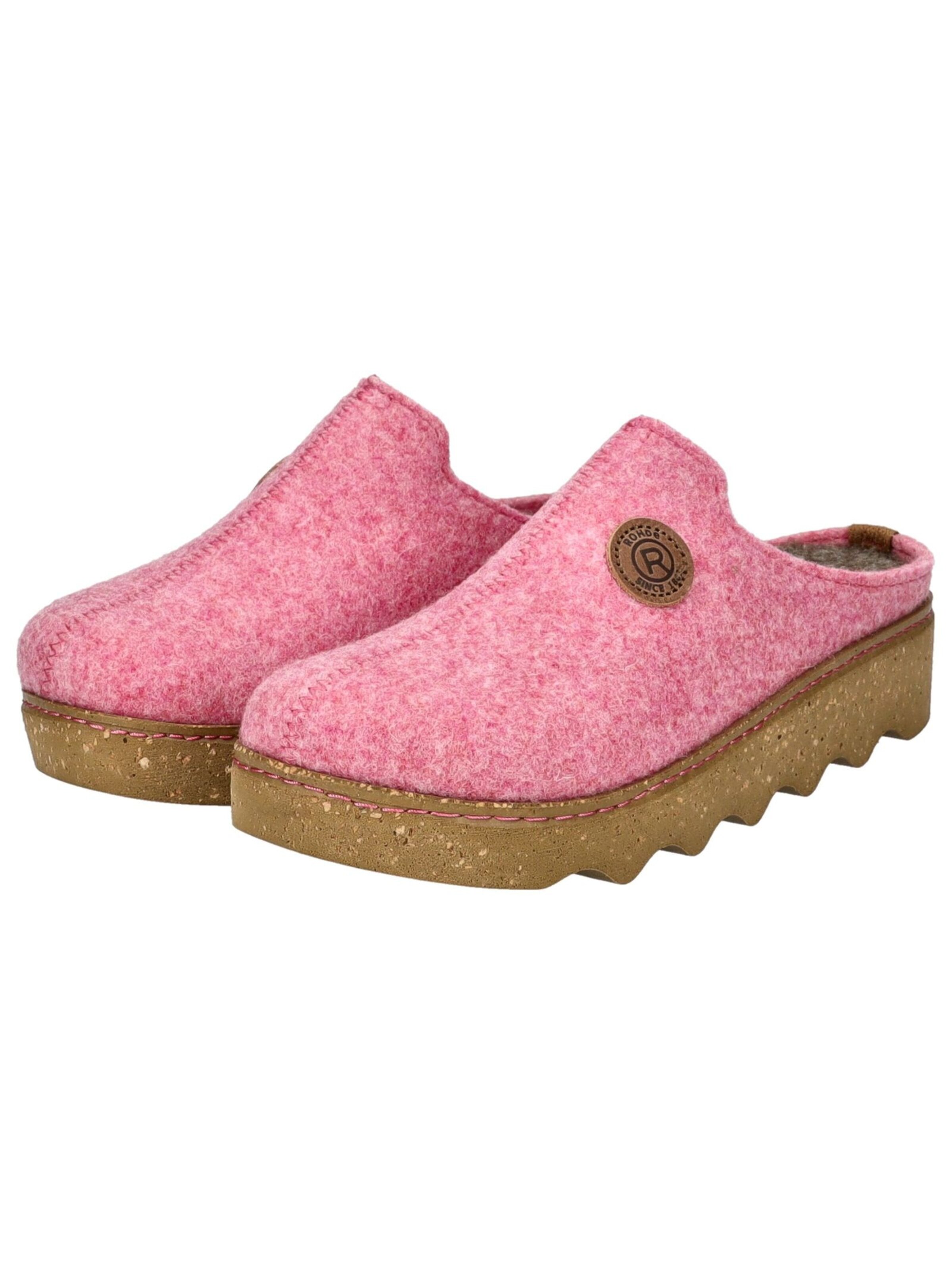 Sabots ROHDE en rose