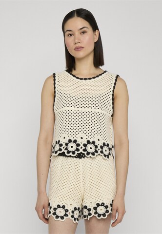 Estelou Sticktop in Beige: Vorderseite