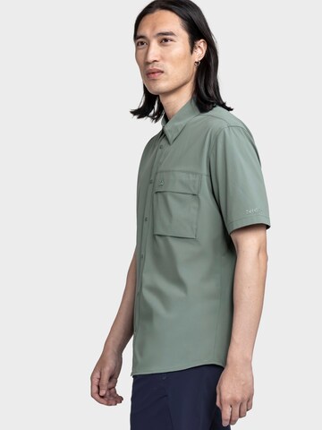 Coupe regular Chemise fonctionnelle 'Dooser' Schöffel en gris