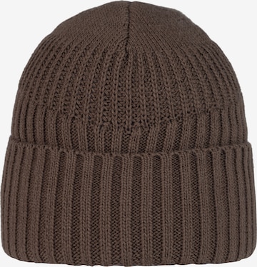 BUFF Beanie 'Buff Knitted Fleece Hat Beanie' in Brown: front