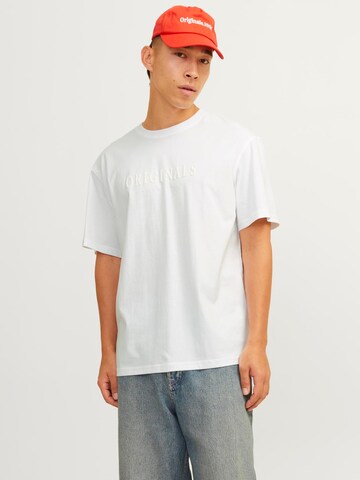 Maglietta 'JORFrederiksberg' di JACK & JONES in bianco: frontale