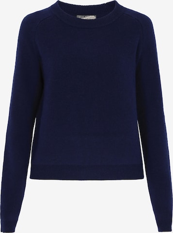 Pulover de la DreiMaster Vintage pe albastru: față