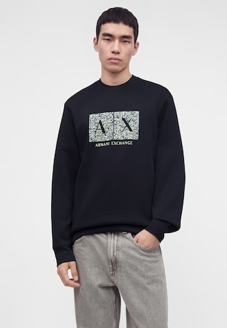 ARMANI EXCHANGE Sweatshirt in Blue