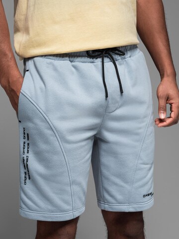 Ombre Regular Trousers in Blue