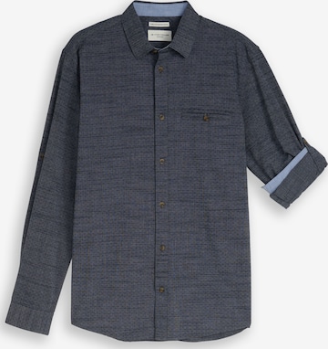 TOM TAILOR Košeľa - Modrá: predná strana