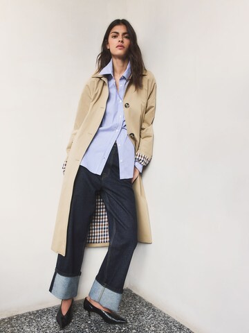 Bhoem Between-Seasons Coat in Beige
