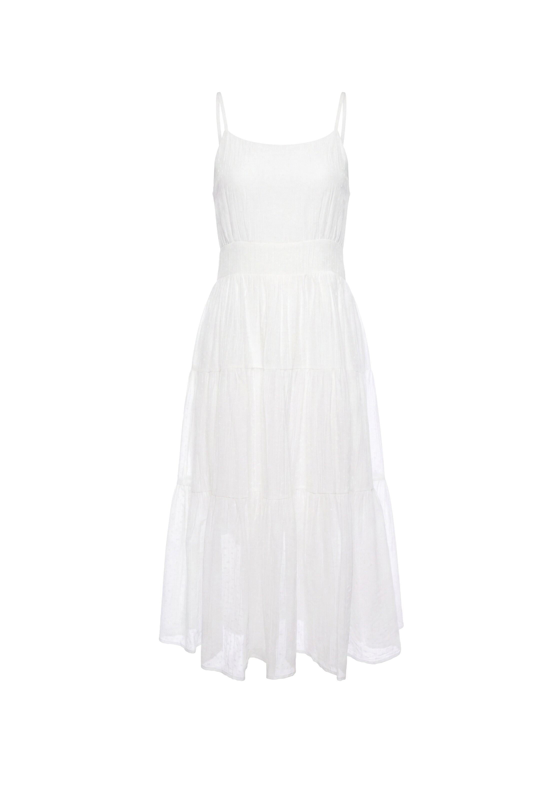 Usha - Vestido en blanco