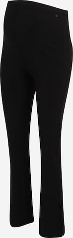 LOVE2WAIT Flared Pants in Black: front