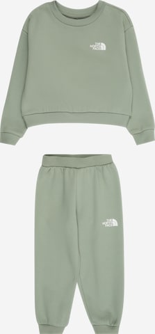 žalia THE NORTH FACE Treniruočių kostiumas 'SIMPLE DOME': priekis