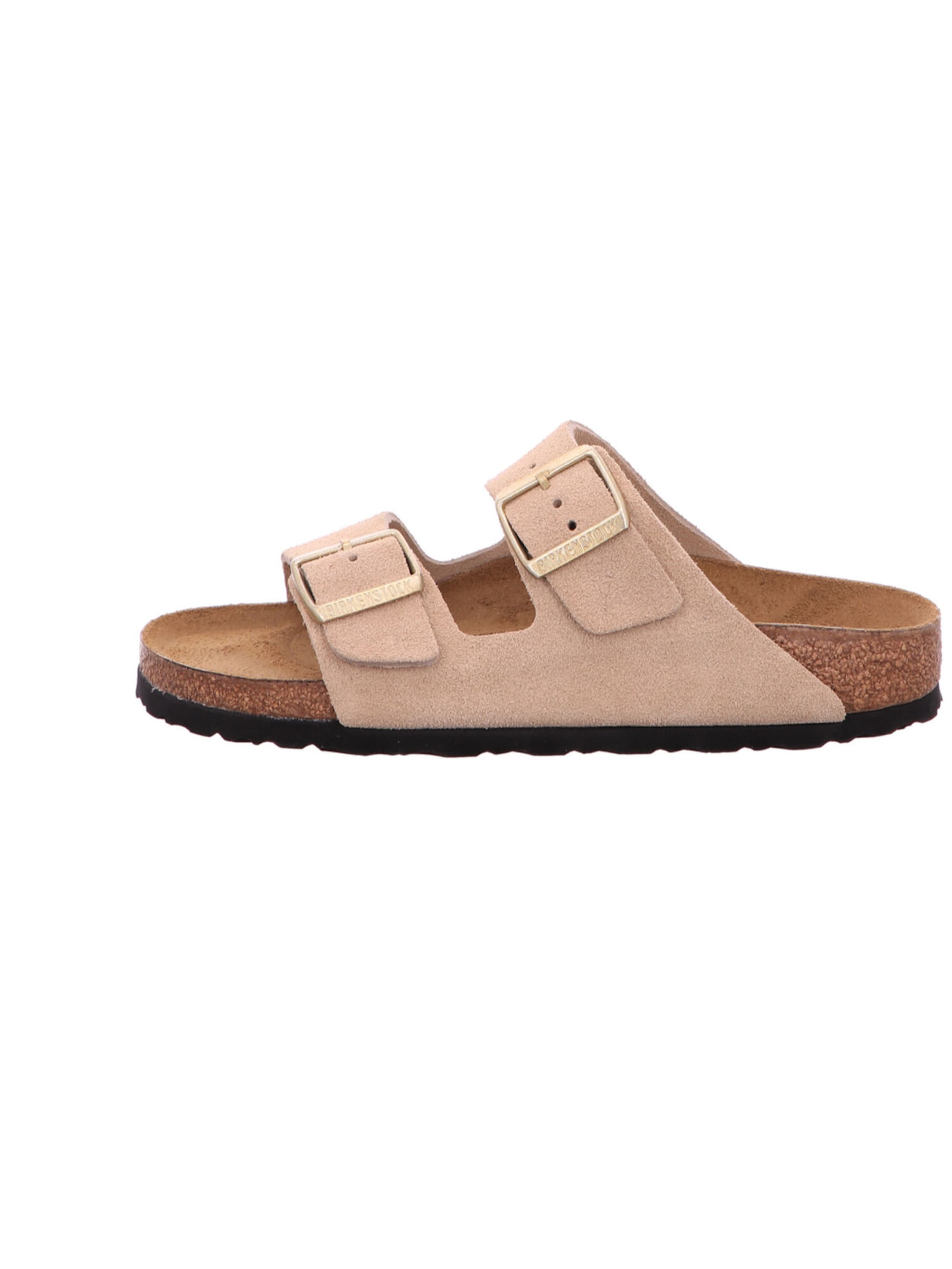 BIRKENSTOCK Pantolette in Beige
