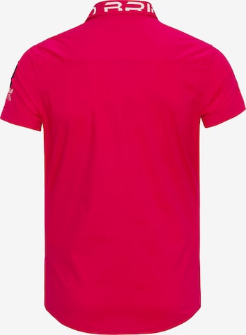 Redbridge Slim Fit Hemd 'Fort Wayne' in Pink