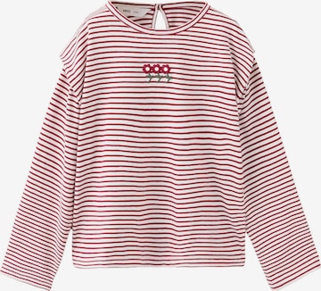 MANGO KIDS Tričko 'FLOR' - Červená: predná strana