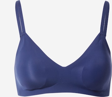 Invisible Soutien-gorge 'ZERO Feel' SLOGGI en bleu : devant