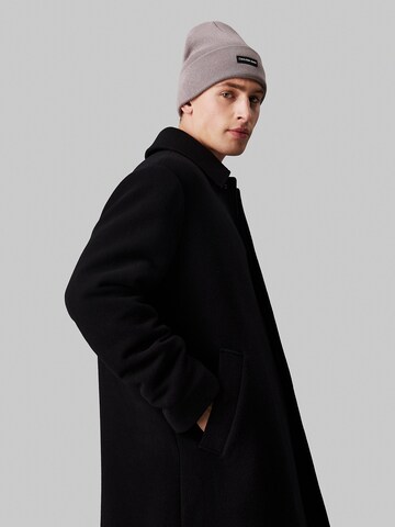 Regular Bonnet Calvin Klein Jeans en gris : devant