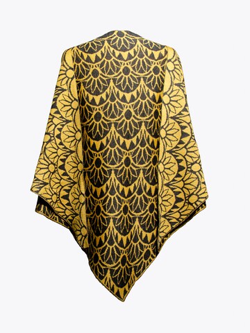 LANARTO slow fashion Wrap 'Stola Sonne' in Grey: front