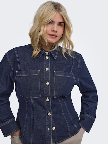 ONLY Carmakoma Blouse in Blue