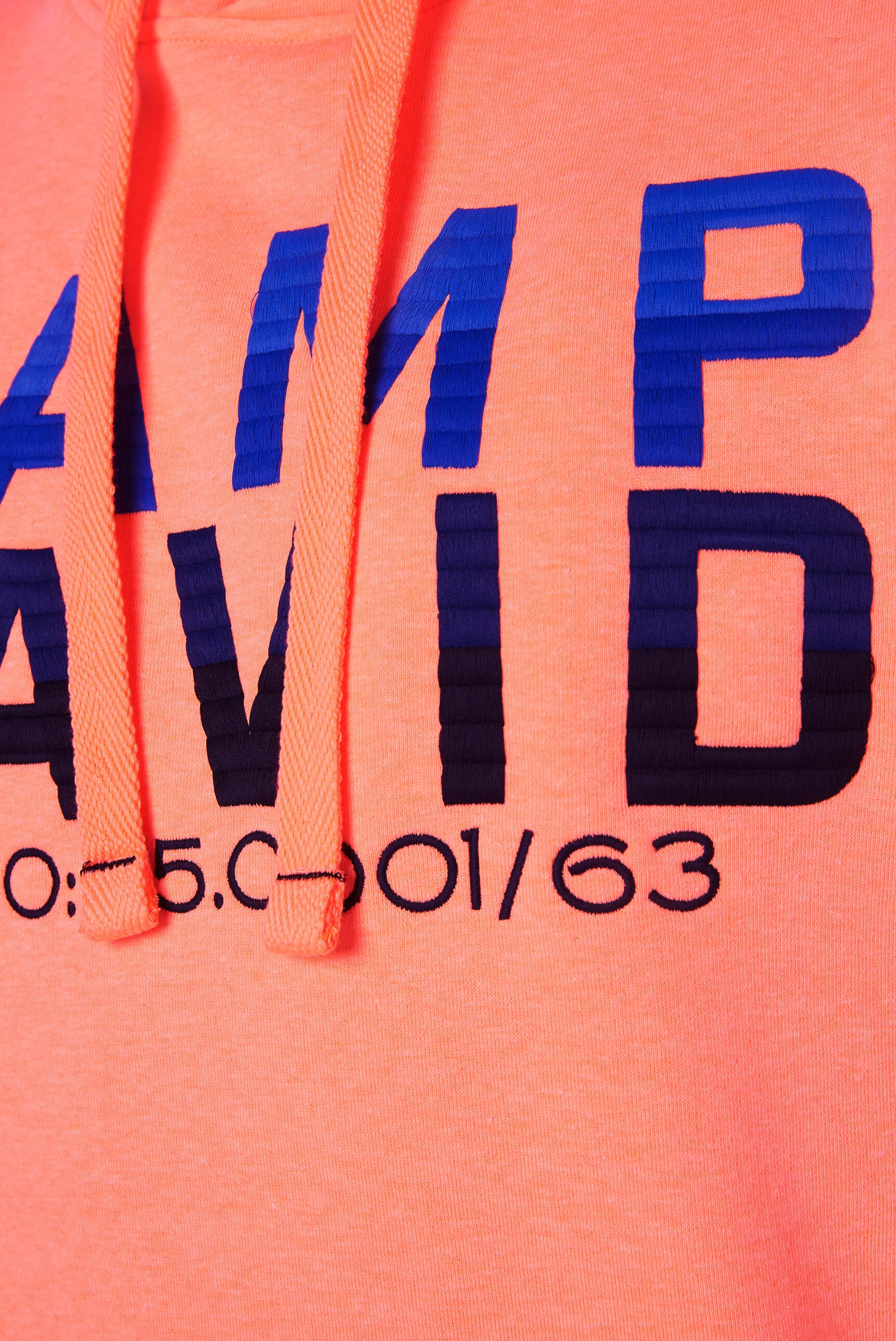 Sweats Sweat-shirt CAMP DAVID en Orange Fluo 
