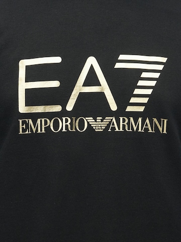 EA7 Emporio Armani Mikina – černá