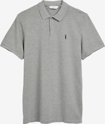 Next Shirt in Grau: Vorderseite