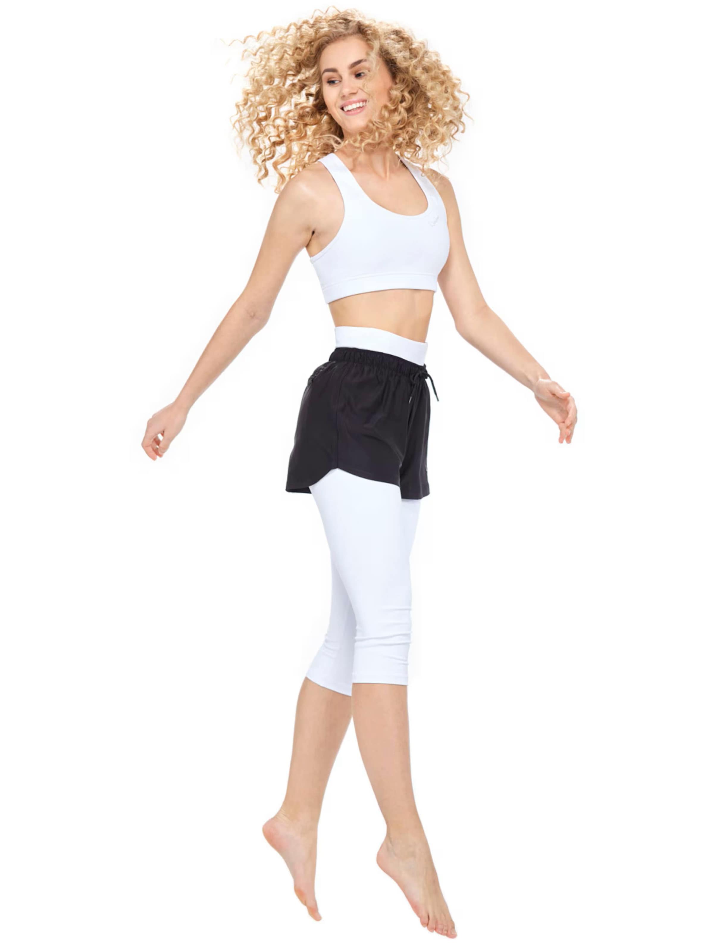 balta Winshape Prigludęs Sportinės kelnės 'HWL212C'