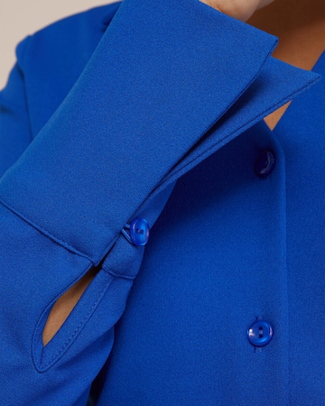 WE Fashion - Vestido camisero en azul