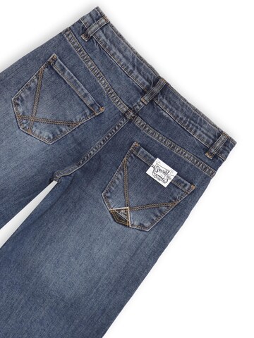 Roy Rogers Wide Leg Jeans 'TIC TAC' in Grau