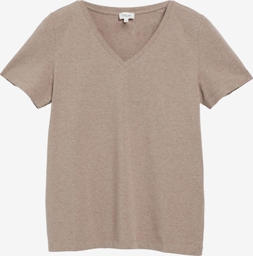 T-shirt s.Oliver en marron : devant