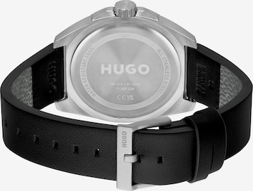 HUGO Red Analoguhr in Schwarz