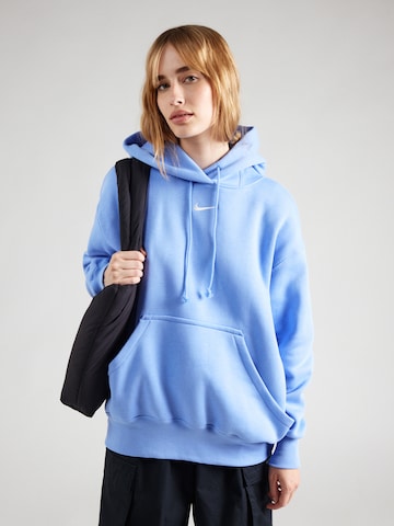Nike Sportswear Свитшот 'Phoenix Fleece' в Синий: спереди