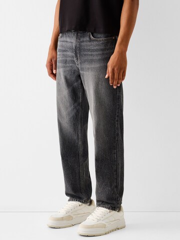 Bershka Regular Jeans in Grey