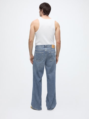 Calvin Klein Jeans Wide leg Jeans 'PERRY' i blå