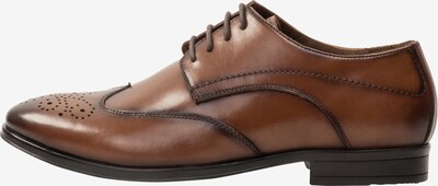 DreiMaster Klassik Chaussure à lacets en marron, Vue avec produit