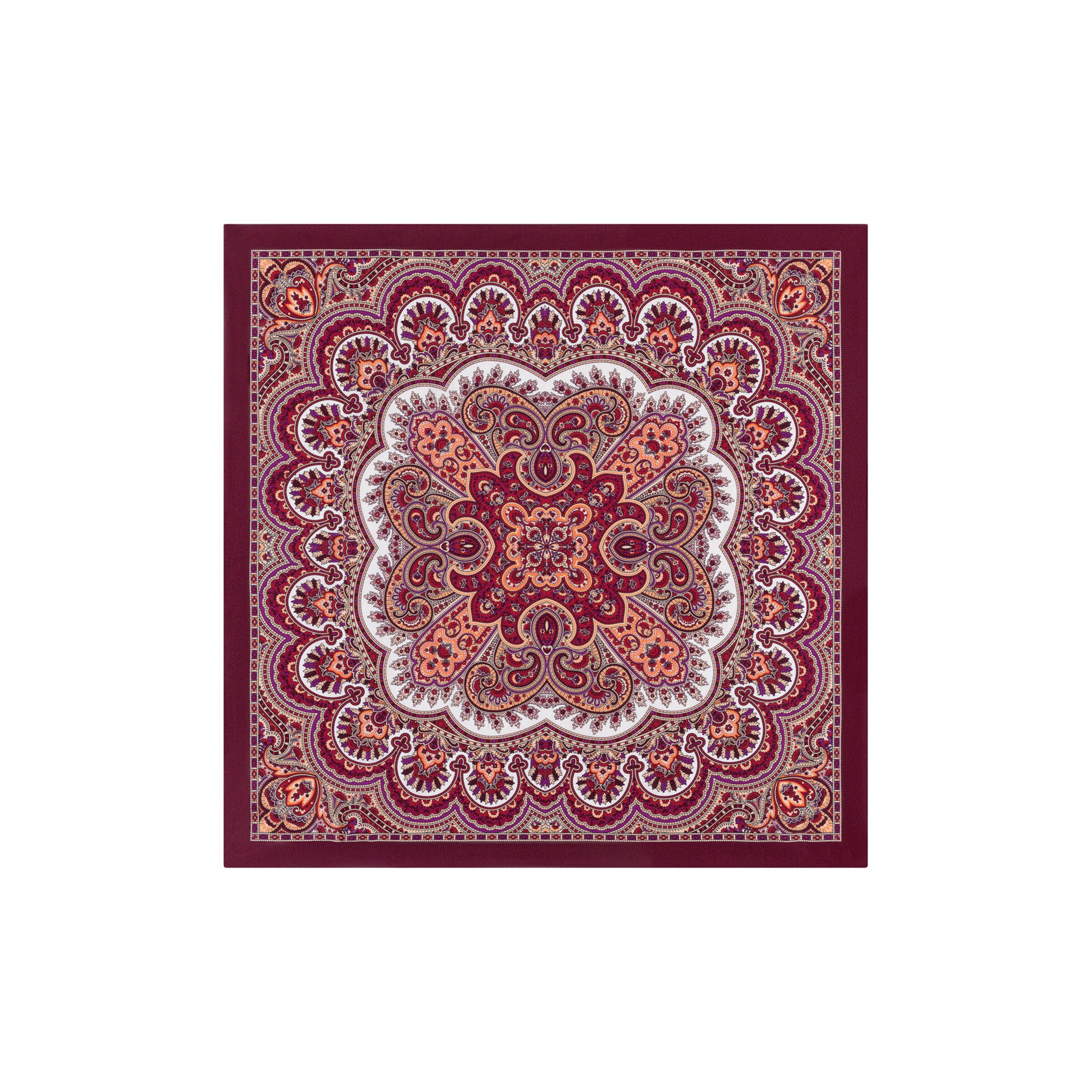 Roeckl Doek 'YOUNG PAISLEY NICKY' in Rood: voorkant