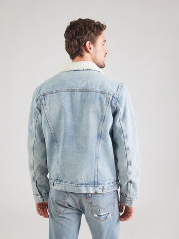 LEVI'S ® Демисезонная куртка 'Type III Sherpa Trucker Jacket' в Синий