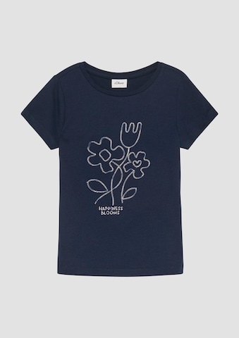 T-Shirt s.Oliver en bleu