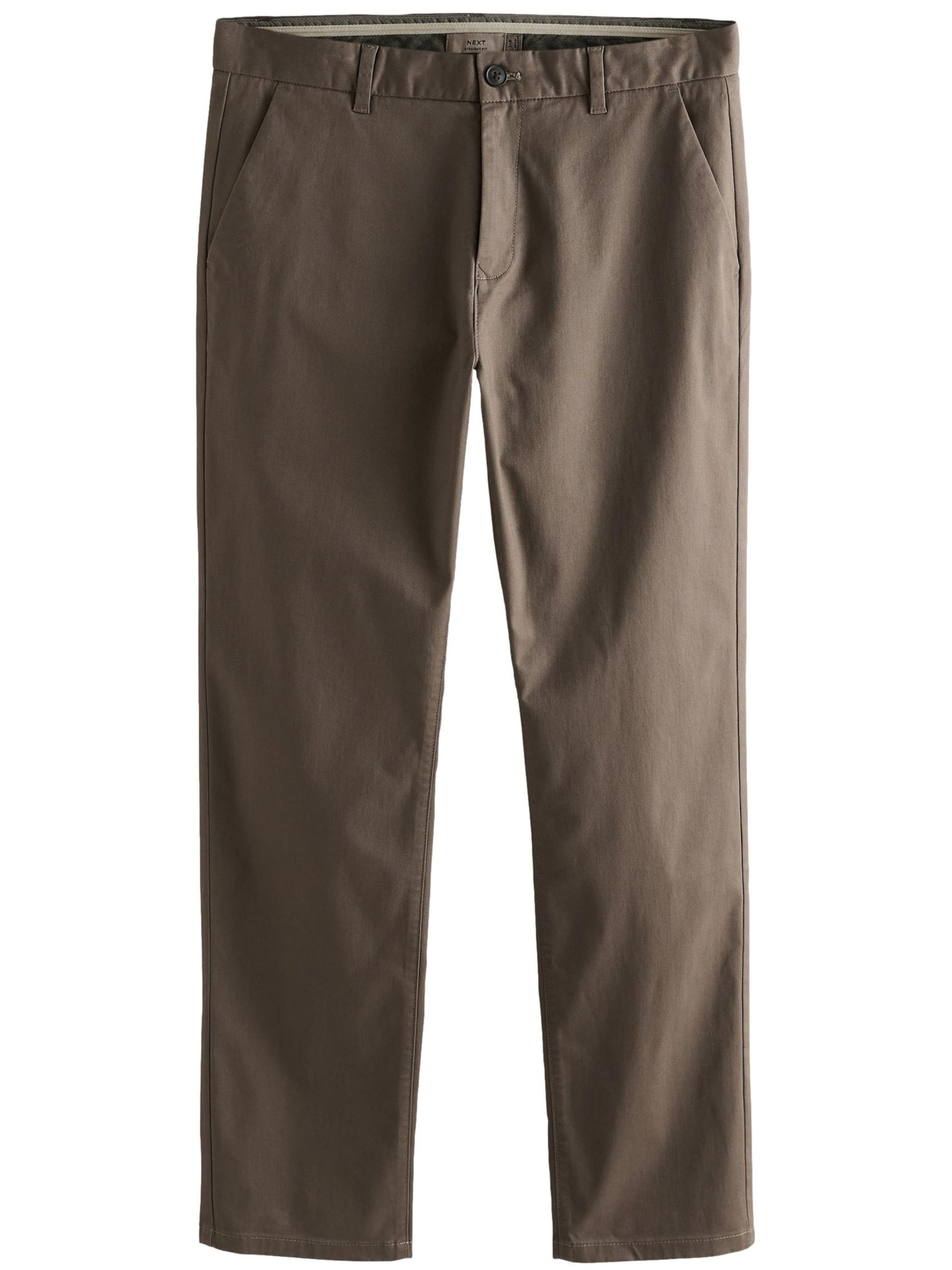 brūns Next Standarta Čino bikses: no priekšpuses