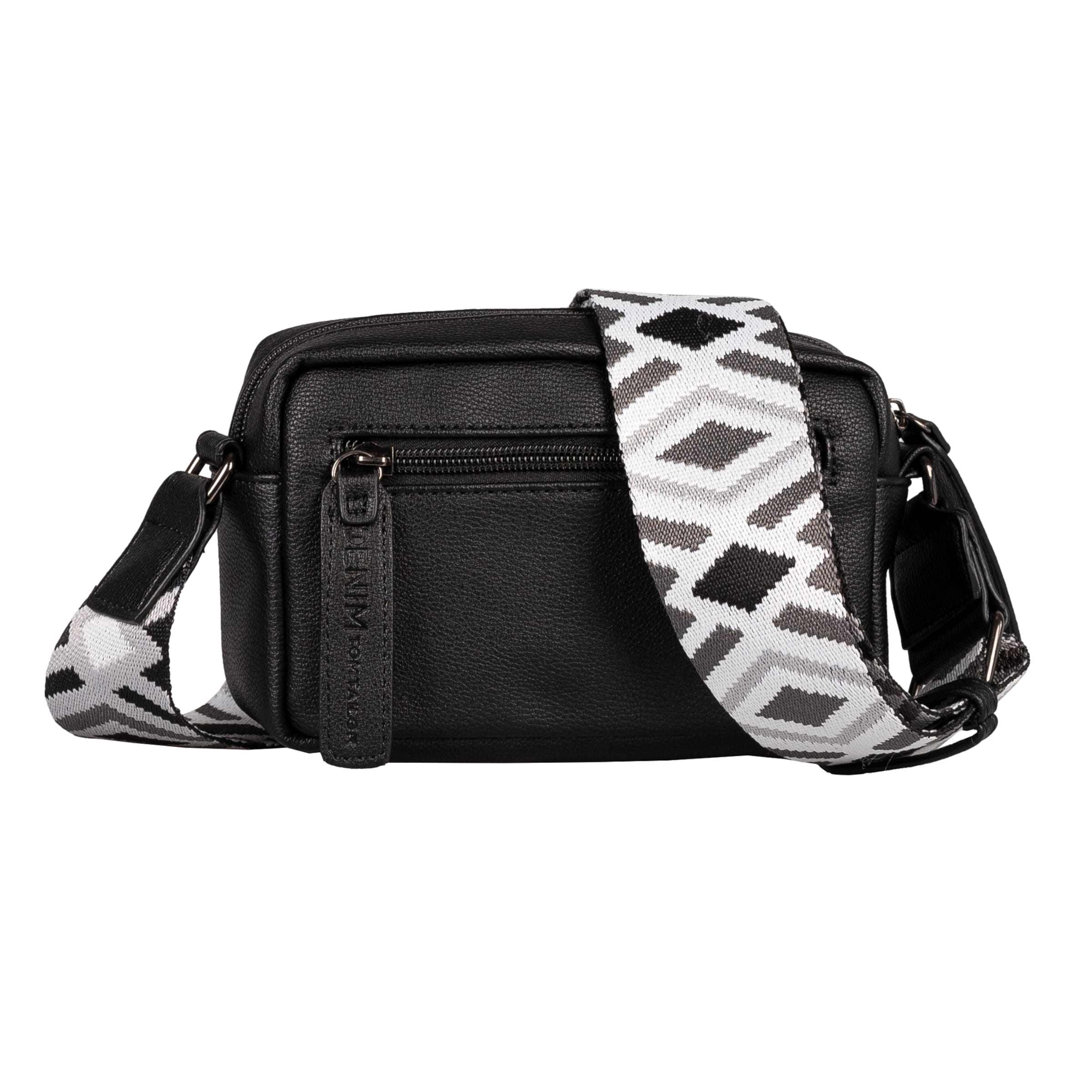 TOM TAILOR DENIM Torba na ramię 'Mena' w kolorze czarny