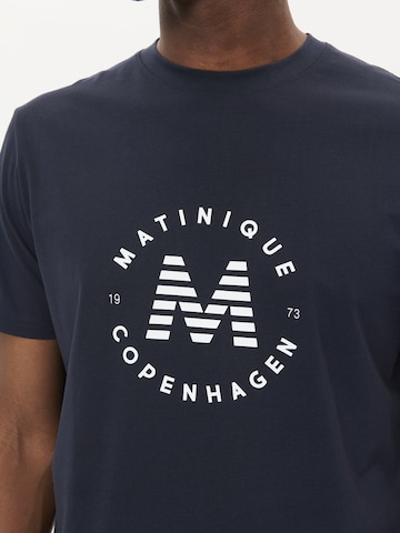 Matinique T-shirt 'Jeramy' i blå