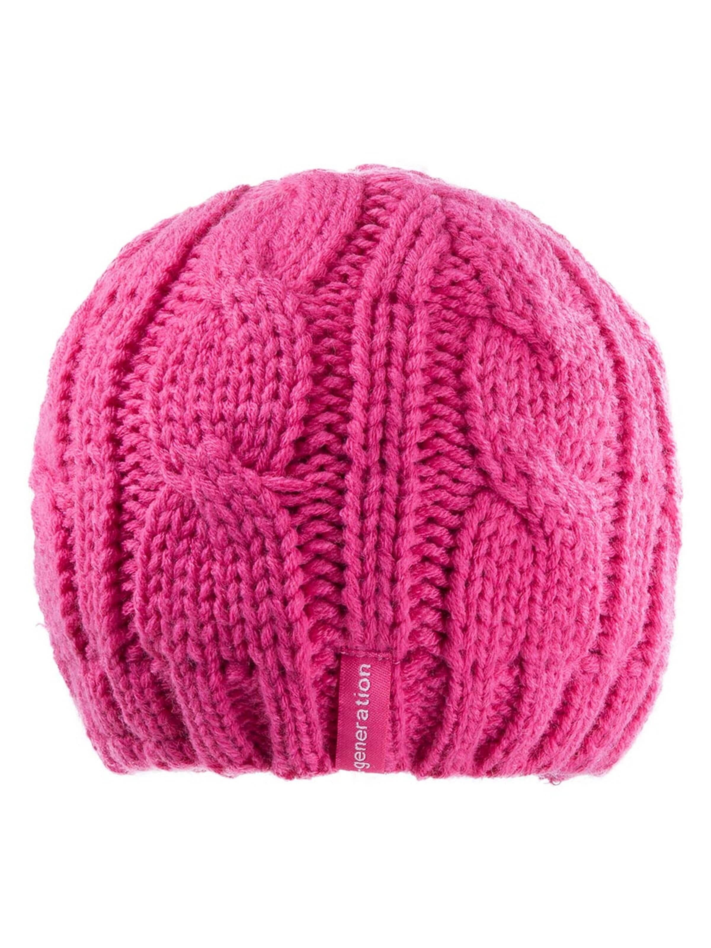 DÖLL Beanie 'Topfmütze Strick' in Pink