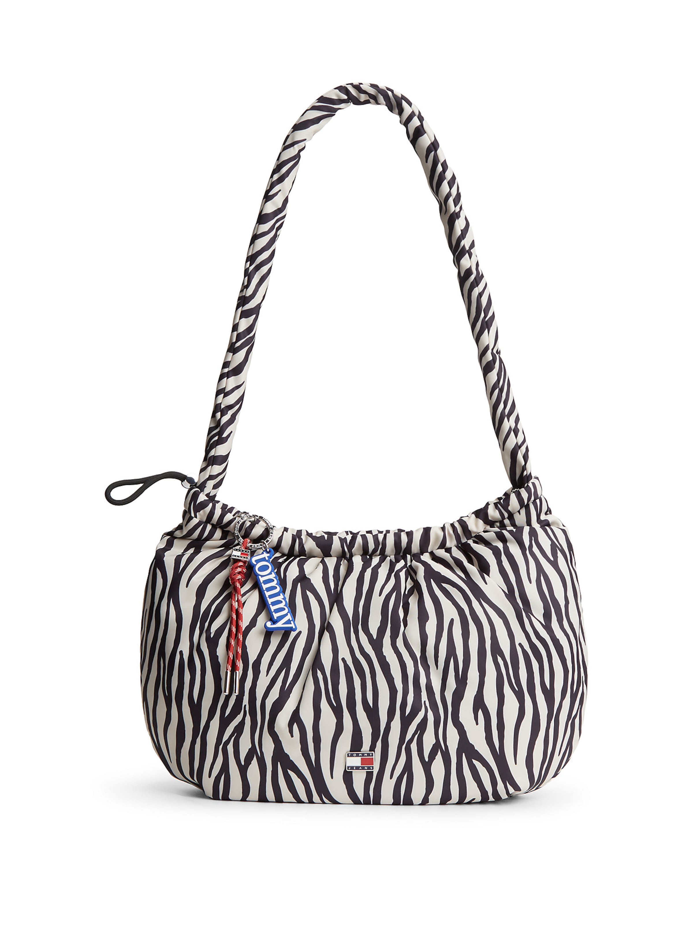 Sac bandoulière Tommy Jeans en blanc : devant