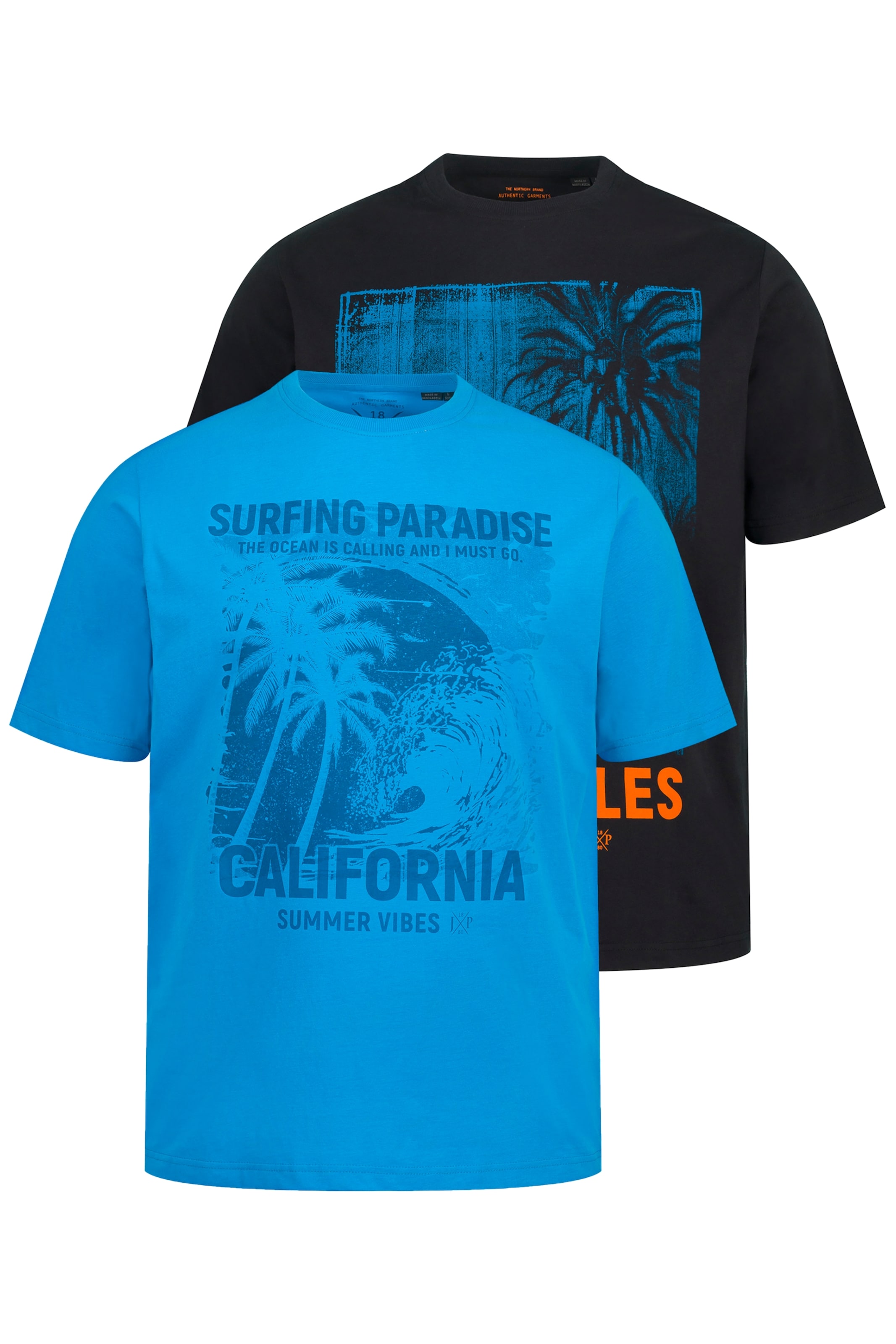 JP1880 Shirt in Blauw: voorkant